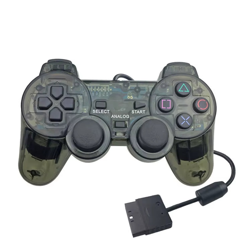 Wired Gamepad for Sony PS2 - 9 Color Options, Joystick Controller for Console Gaming Accessories