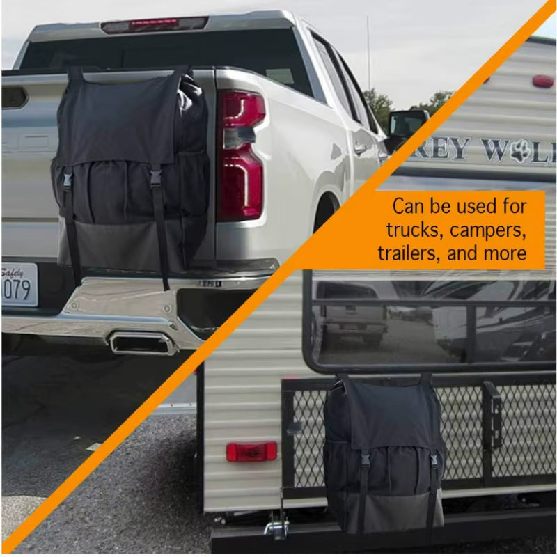 Ultimate Spare Tire Storage Bag - Versatile Tool & Garbage Organizer for Trucks and SUVs - Perfect for Off-Road Adventures!