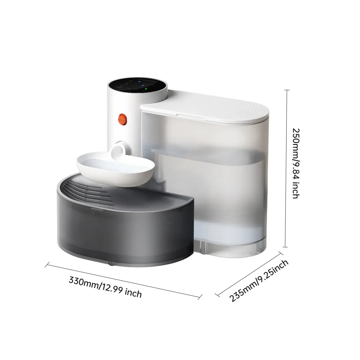Smart Self-Refilling Pet Water Fountain and Automatic Feeder for Small Dogs and Cats - Cozyvibes Petlife