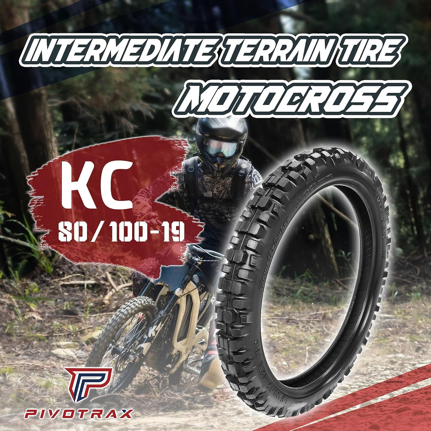 KC Kilowattclimber E-Moto Tire Position: Front and Rear Compatible with Surron X260, Talaria Sting MX, L1E, Sur Ron, Segway Electric Dirt Bike Eride Pro