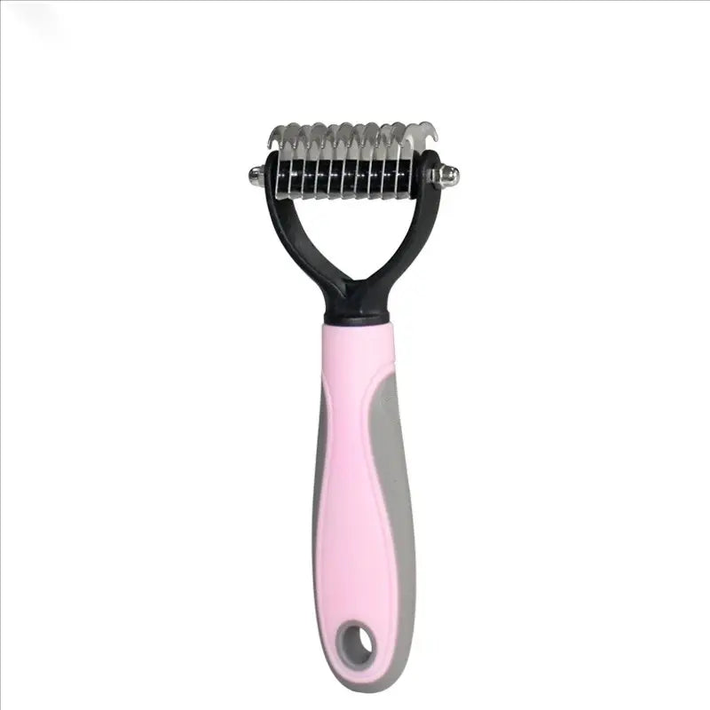 Pet Grooming Shedding Tool - Cat Hair Removal Comb and Brush