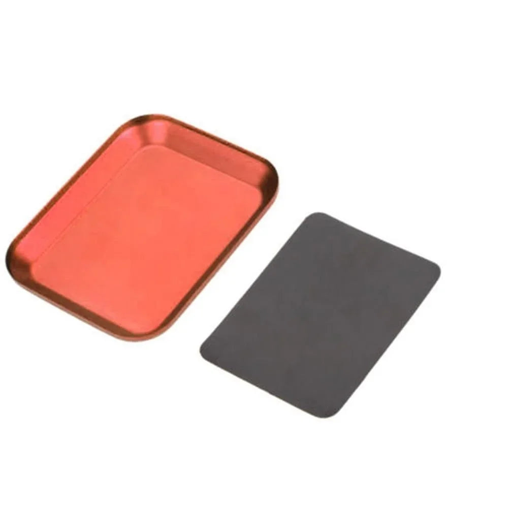 Aluminium Alloy Magnetic Screw Tray for RC Car Repair - Compatible with Axial SCX10, D90, and D110 Models