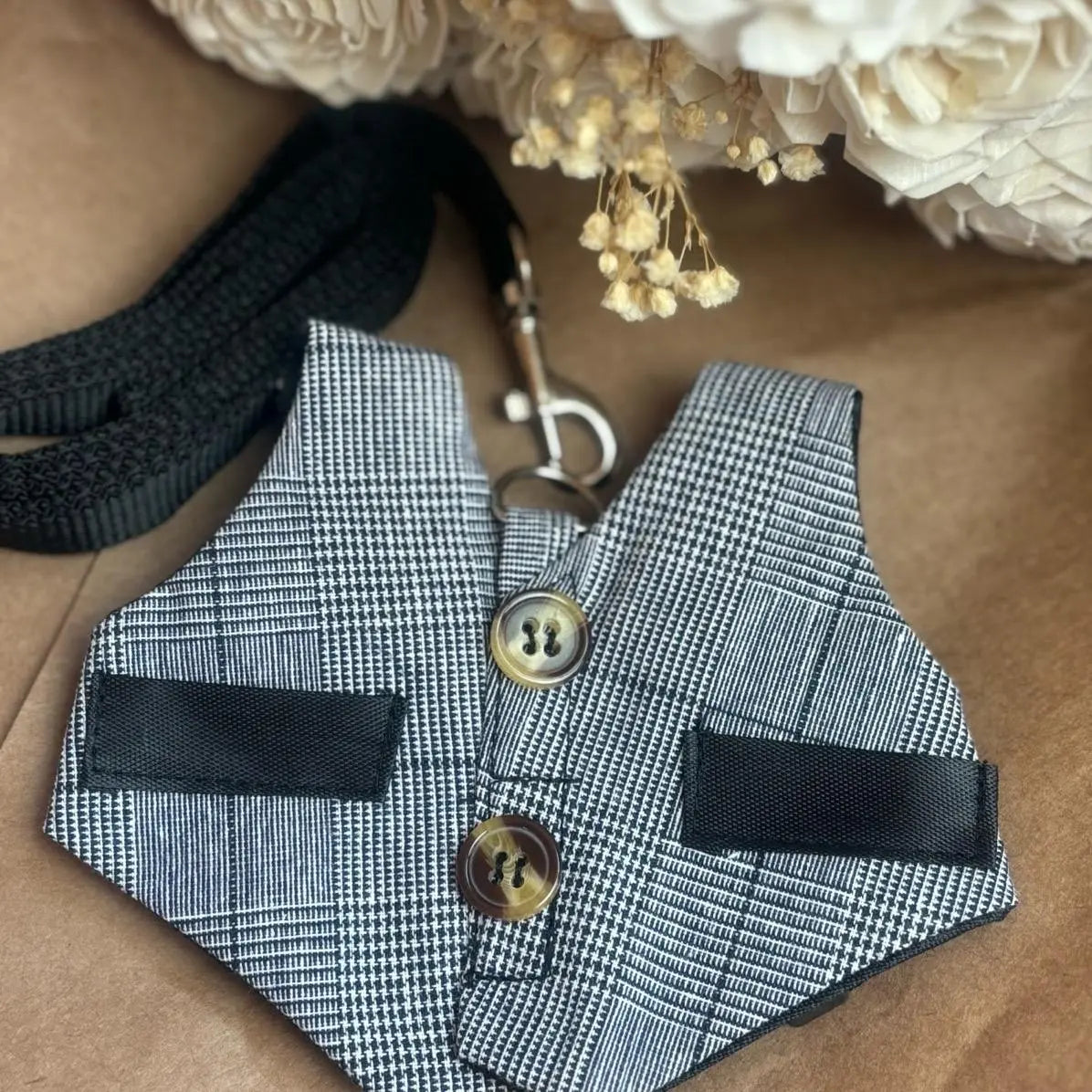 Pet Dress Suit Vest Harness for Rabbits and Cats with Leash - Cute Breakaway Dog Leash Gift