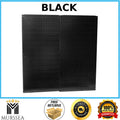 Metal Pegboard Wall Organizer Set - 32" x 32" Garage Storage Solution, Black (2 Pieces)