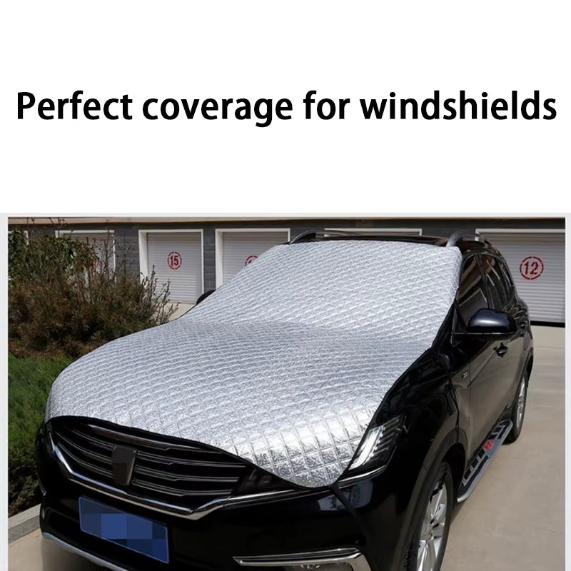 Universal Fit Car Cover for Sedans and SUVs - Sun, Snow, and Dust Protection