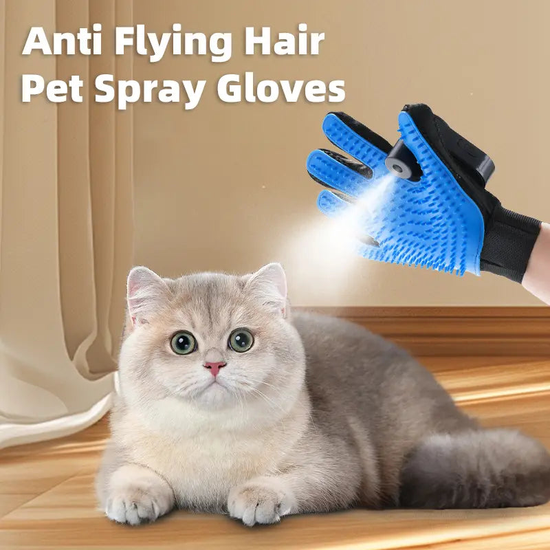 Pet Grooming Spray Comb for Hair Removal and Massage - Cat and Dog Brush Supplies