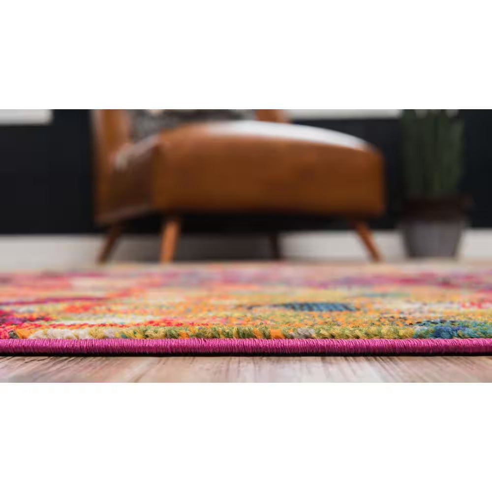 Jardin Ivy Multi 5' 0 X 8' 0 Area Rug
