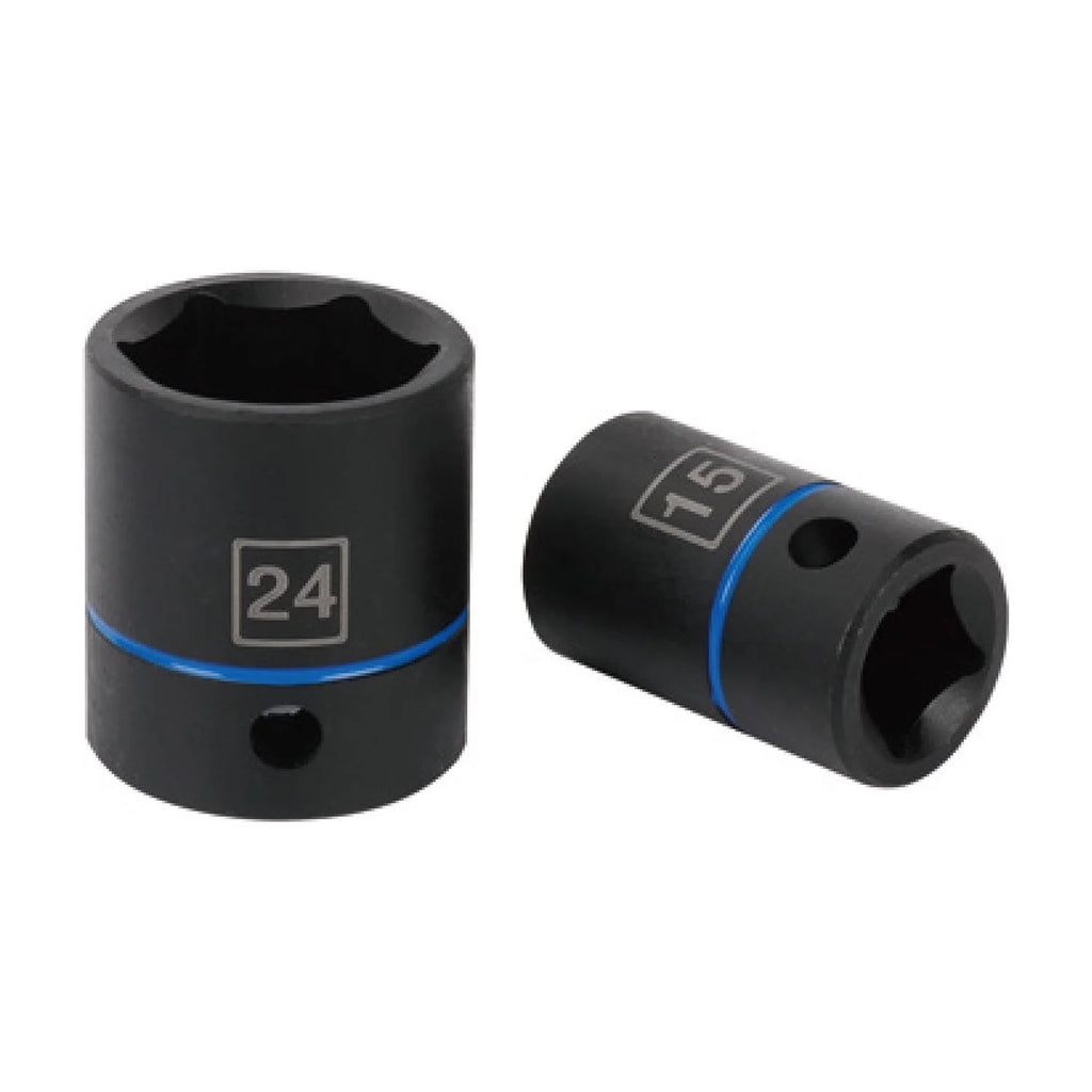 Hyper Tough 9-Piece 1/2-Inch Drive Metric Impact Socket Set (Mm)