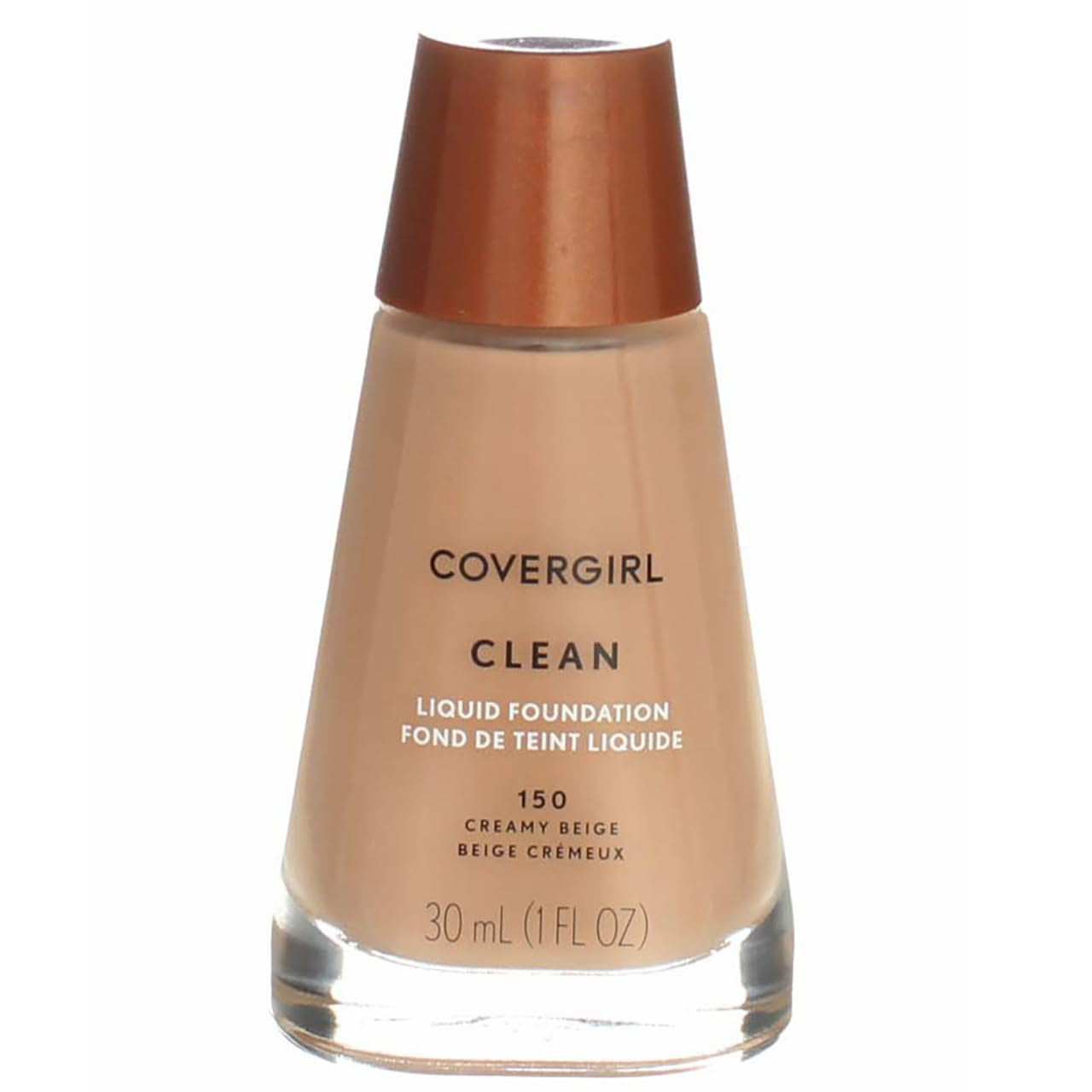 COVERGIRL Clean Makeup Foundation for Normal Skin - Ivory 105 (1 Oz, Packaging May Vary)