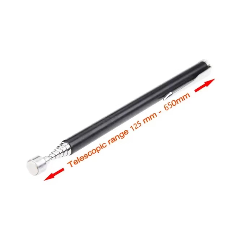 Car Mechanical Repair Tools Adjustable Angle View Pen Automotive Telescopic Detection Lens Mirrors Magnet Attractor