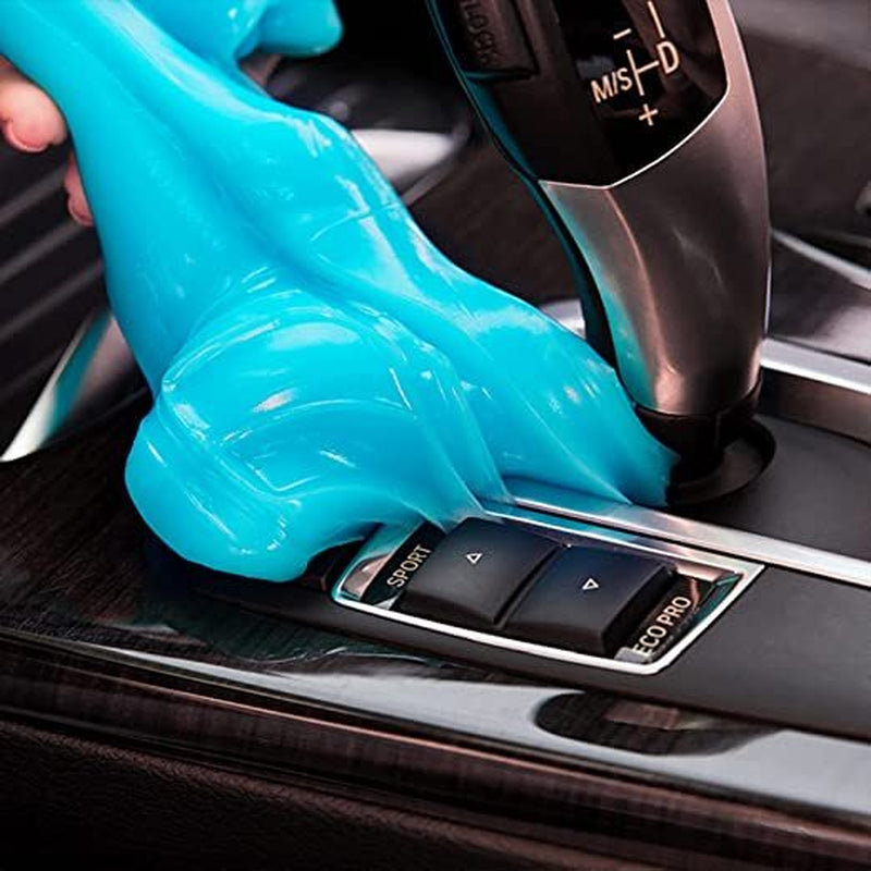 Automotive Cleaning Gel and Universal Detailing Kit for Car Interior Maintenance