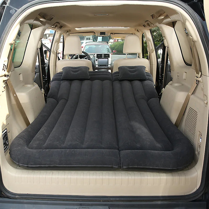 Inflatable Car Mattress - Multifunctional Travel Bed for Automotive Use