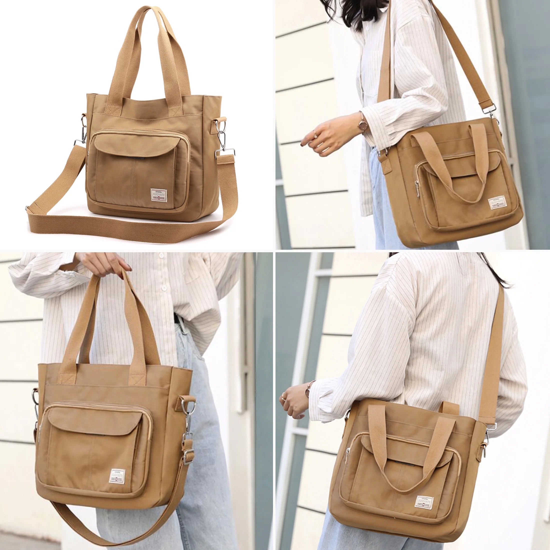Ablanczoom Handbags Womens Tote Bags Quality Women Crossbody Shoulder Bags Large Capacity