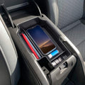 Upgrade Your Chevy Colorado/GMC Canyon 2015-2022 with PIMCAR Center Console Organizer - Stylish Black Armrest Insert Tray for Extra Storage!