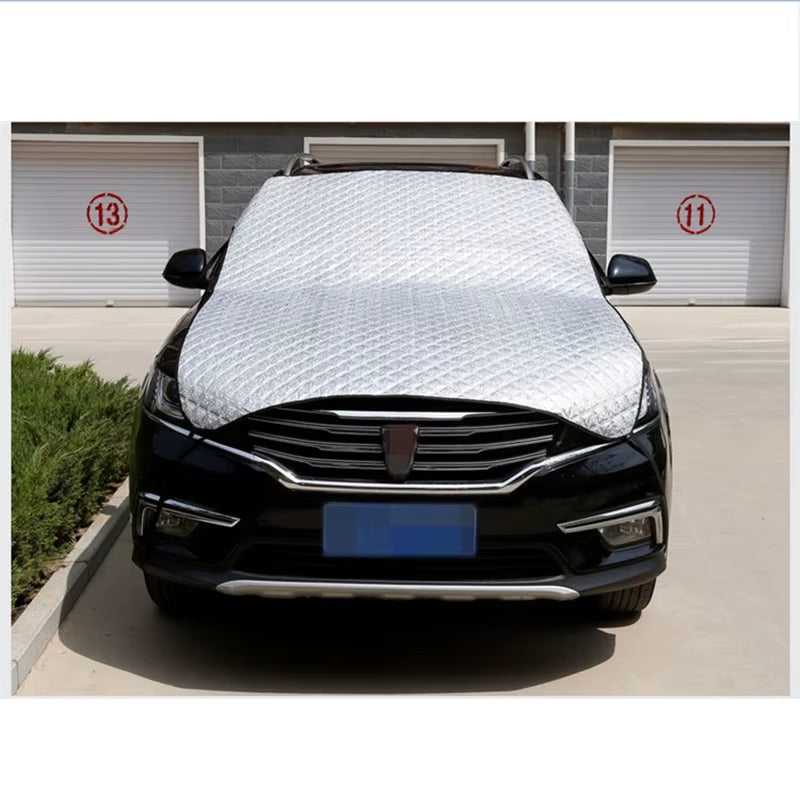 Universal Fit Car Cover for Sedan and SUV - Sun, Snow, and Dust Protection Accessories