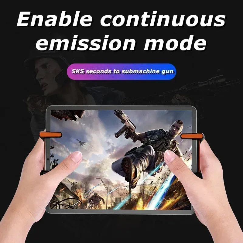 JS31 Universal Gaming Accessories L1 R1 Gamepad Joystick Controller for PUBG and FPS Games for iPad, iOS, and Android Tablets