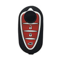 Silicone Key Cover Holder for Alfa Romeo Models: Giulietta, Myth Junior, 4C, Mito, 159, GTO, and GTA - Remote Control Accessory