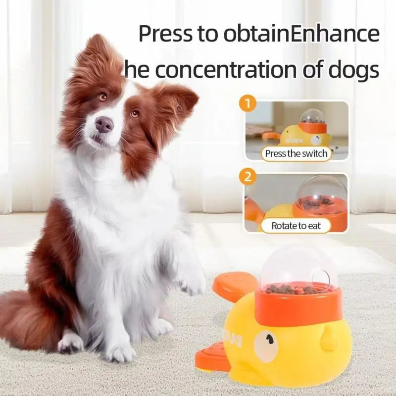 Interactive Pet Feeder Toy - Dog and Cat Treat Dispenser and Training Accessory