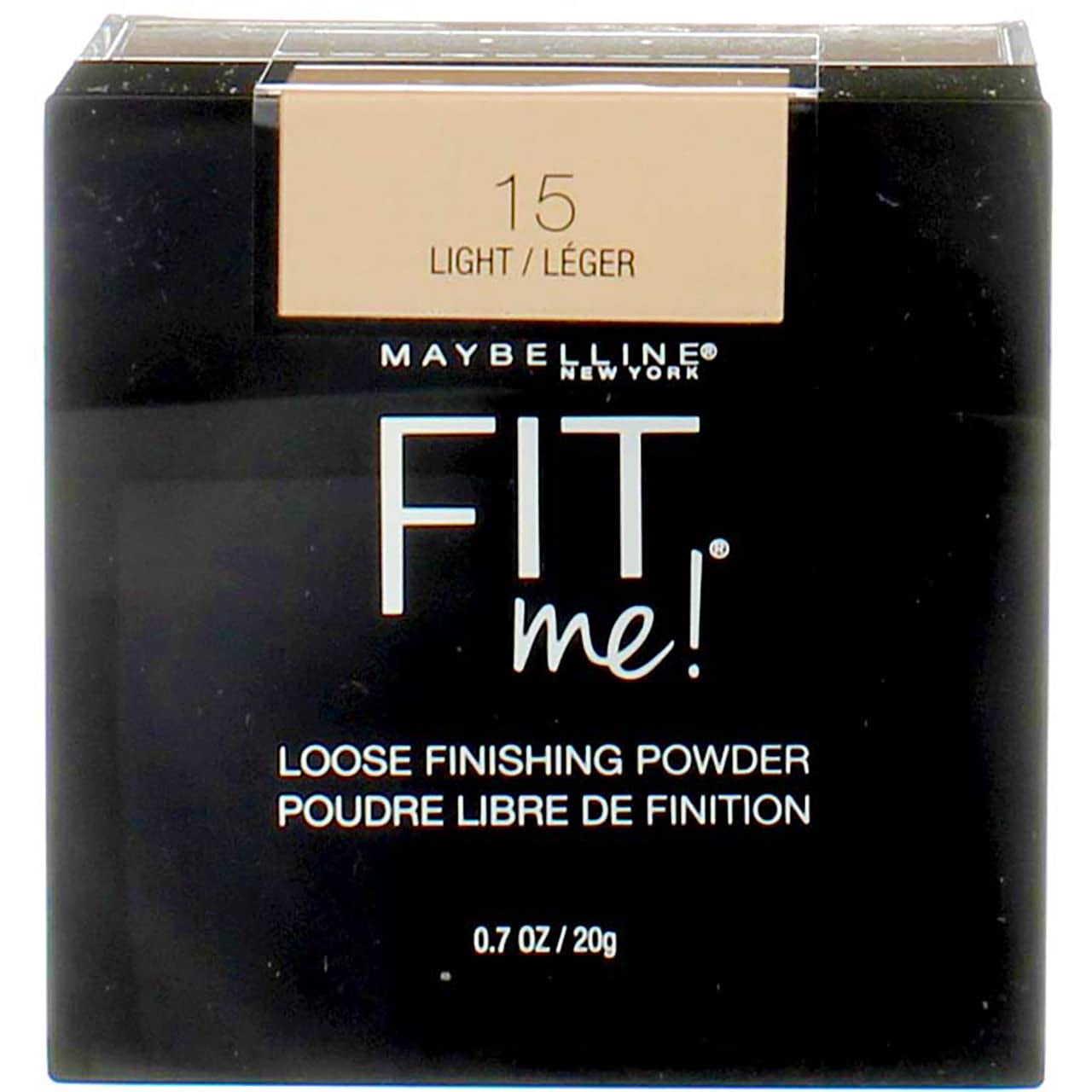 Maybelline Fit Me Loose Setting Powder - Lightweight Face Makeup & Finishing Powder in Light Medium - Flawless Finish, 1 Count