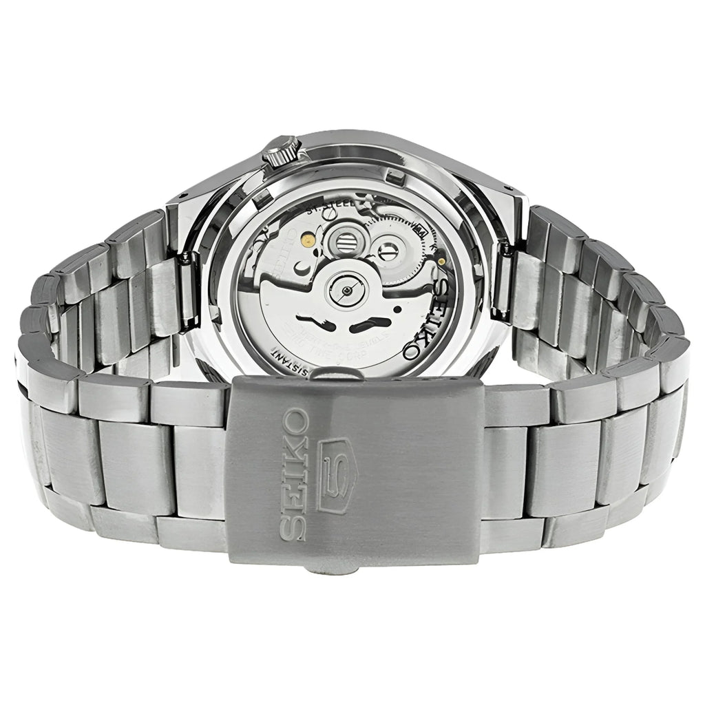 Seiko Men'S 5 Automatic SNK615K Blue Stainless-Steel Automatic Dress Watch
