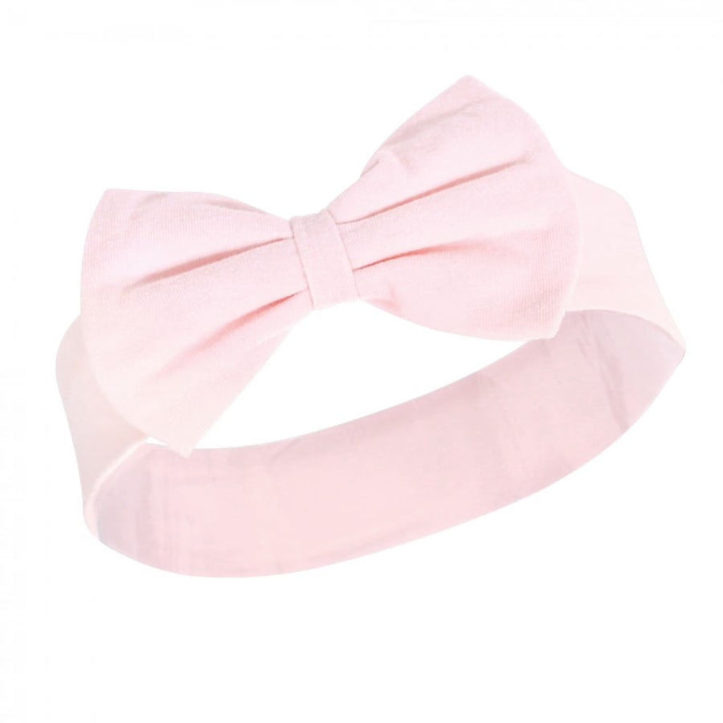 Hudson Baby Infant Girl Cotton Bib and Headband Set 5Pk, Winter Forest, One Size