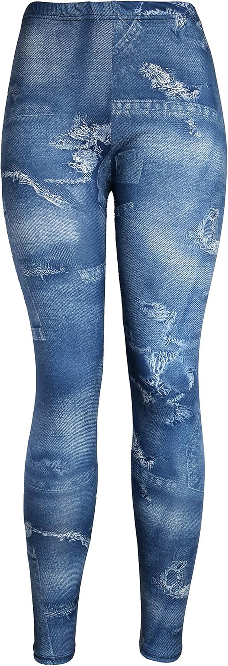 Boutique4Divas Kmystic Women'S Cotton Blend Basic Workout Fun Printed Leggings
