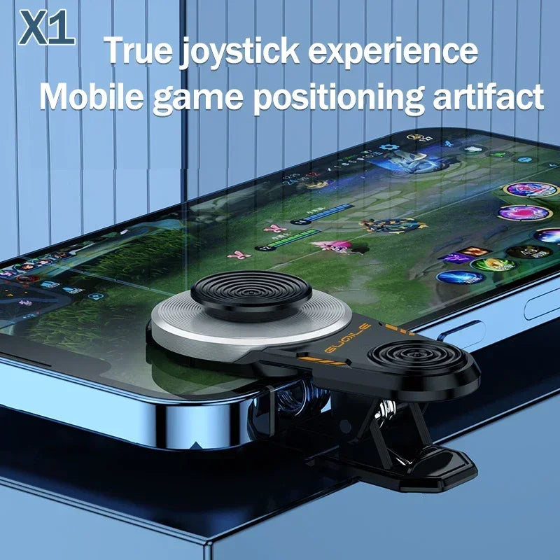 X1 Universal 360-Degree Mobile Phone Joysticks for FPS Gaming on Android and iOS - ABS Gaming Accessories