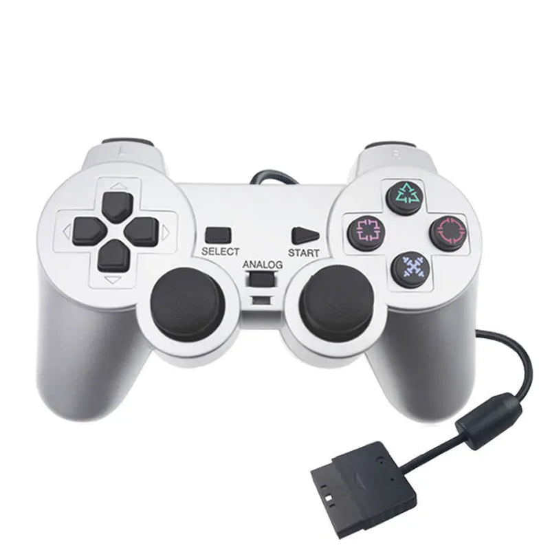 Wired Gamepad for Sony PS2 - 9 Color Options, Joystick Controller for Console Gaming Accessories