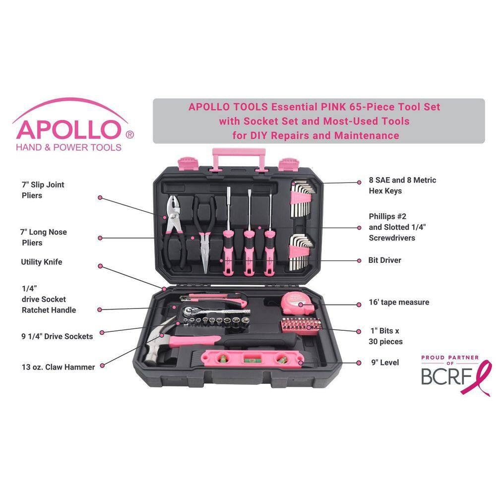 Household Tool Set (65-Piece)