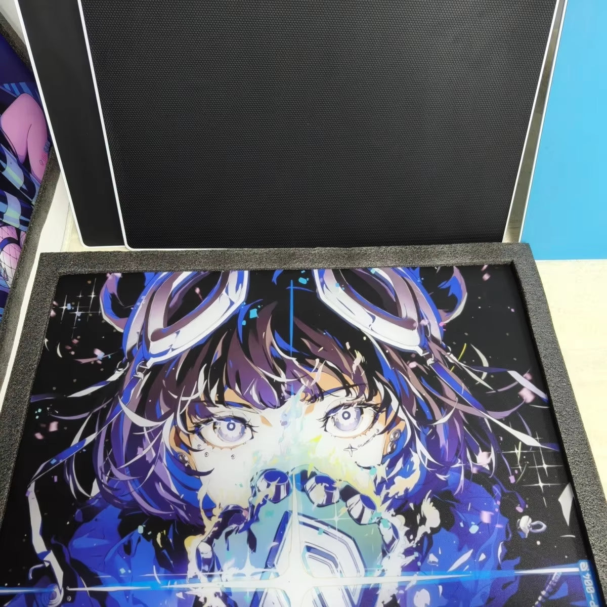 SORA Glass Gaming Mouse Pad - Smooth Frosted Surface for Ultimate Precision - Customizable Desk Mat for FPS and Office Use