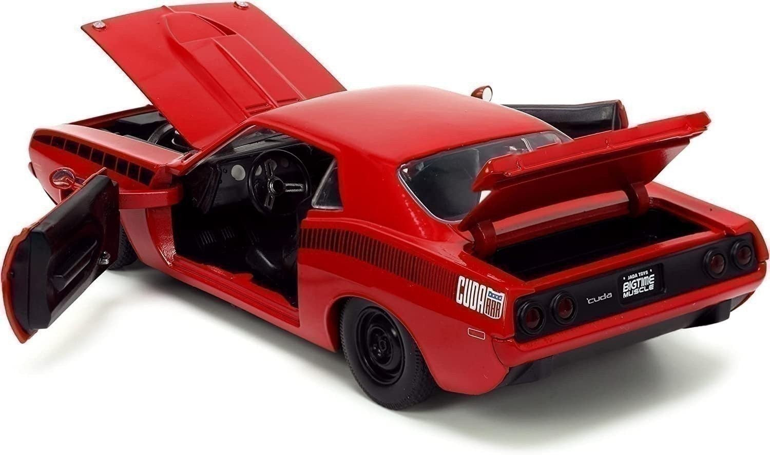 Jada Toys Big Time Muscle 1:24 Scale Die-Cast Model of 1973 Plymouth Barracuda