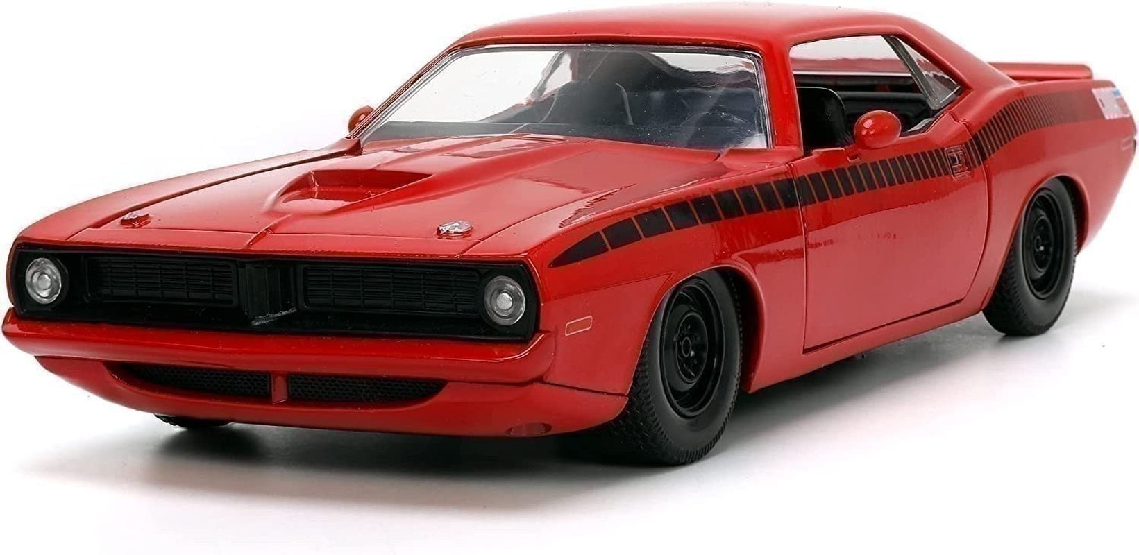 Jada Toys Big Time Muscle 1:24 Scale Die-Cast Model of 1973 Plymouth Barracuda