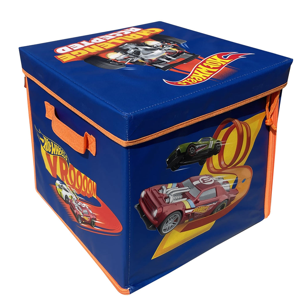 Hot Wheels Zipbin 300-Car Storage Cube and Playmat - Durable Toy Organizer