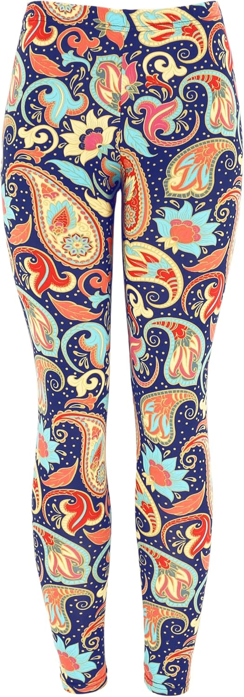 Boutique4Divas Kmystic Women'S Cotton Blend Basic Workout Fun Printed Leggings