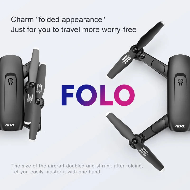 F6 GPS 4K HD Camera Drone with Follow Me Mode, Optical Flow Technology, and Foldable Design - Professional Quadcopter