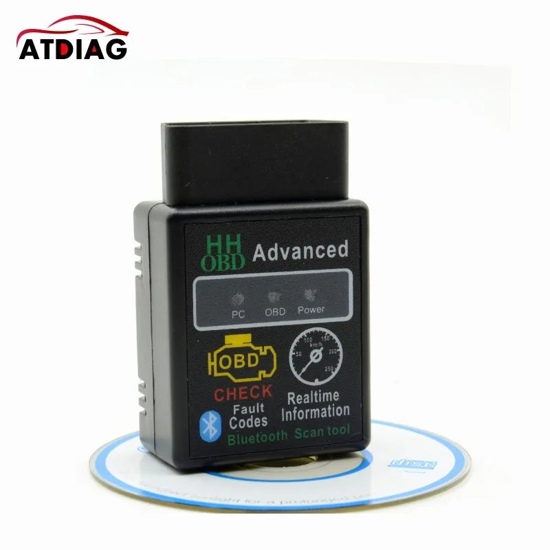 Bluetooth V2.1 Mini Elm327 Obd2 Scanner OBD Car Diagnostic Tool Code Reader for Android Windows Symbian English