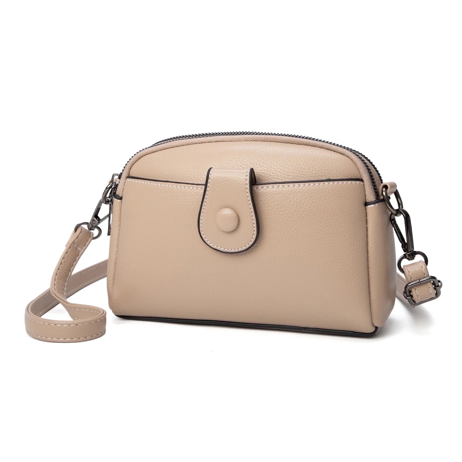 Womens Small Crossbody Bag Shoulder Hand Bags Leather Crossbody Purse for Women Lightweight Adjustable Strap Blue