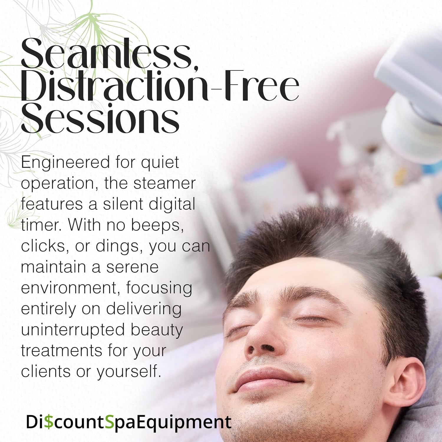 Ultimate Spa Experience: 3-in-1 Ozone Facial Steamer with 5X Magnifying Lamp, Brush Set, Silent Timer & Aromatherapy - Professional Quality for Estheticians