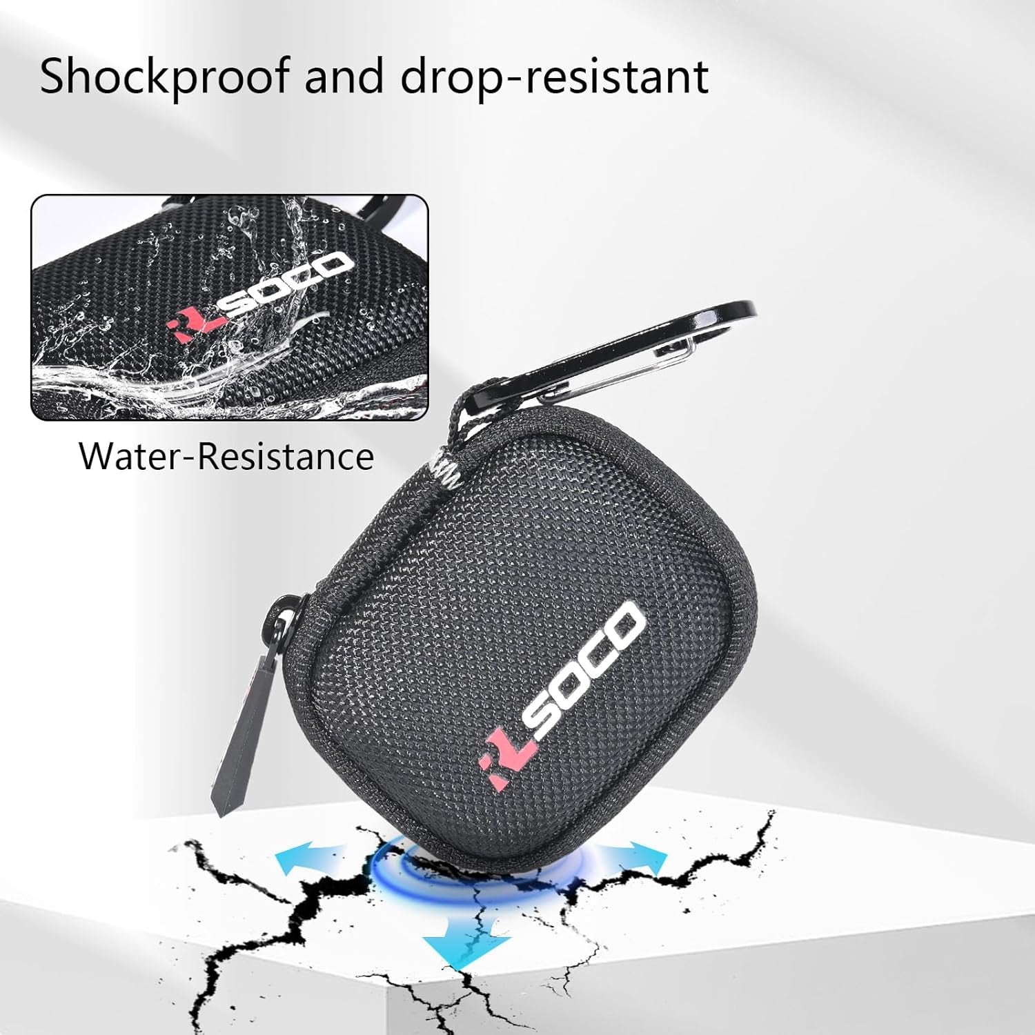 RLSOCO Carrying Case for FIXD Bluetooth OBD2 Scanner for Iphone & Android - Diagnostic Scan Tool (Case Only)