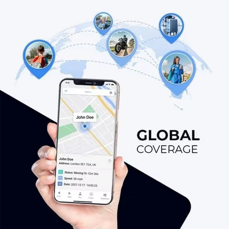3Pcs Mini GPS Tracker Anti-Lost, GPS Tracker Strong Car Tracking Anti-Lost Mini Worldwide Smart Key Finder Locator