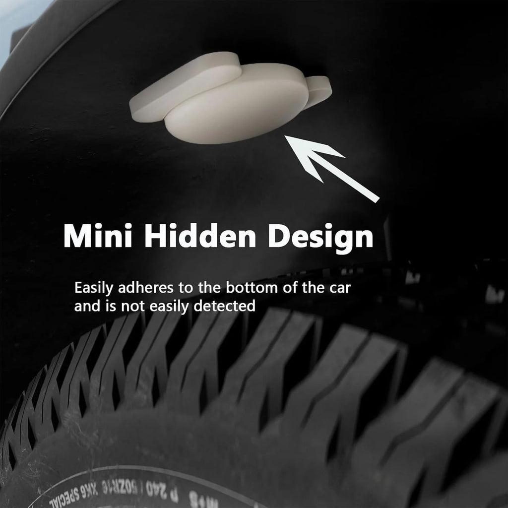 HONGTOP Car GPS Tracking Device for Vehicles Real Time GPS Tracker Work with Find My (Ios Only) No Monthly Fee GPS Car Tracker
