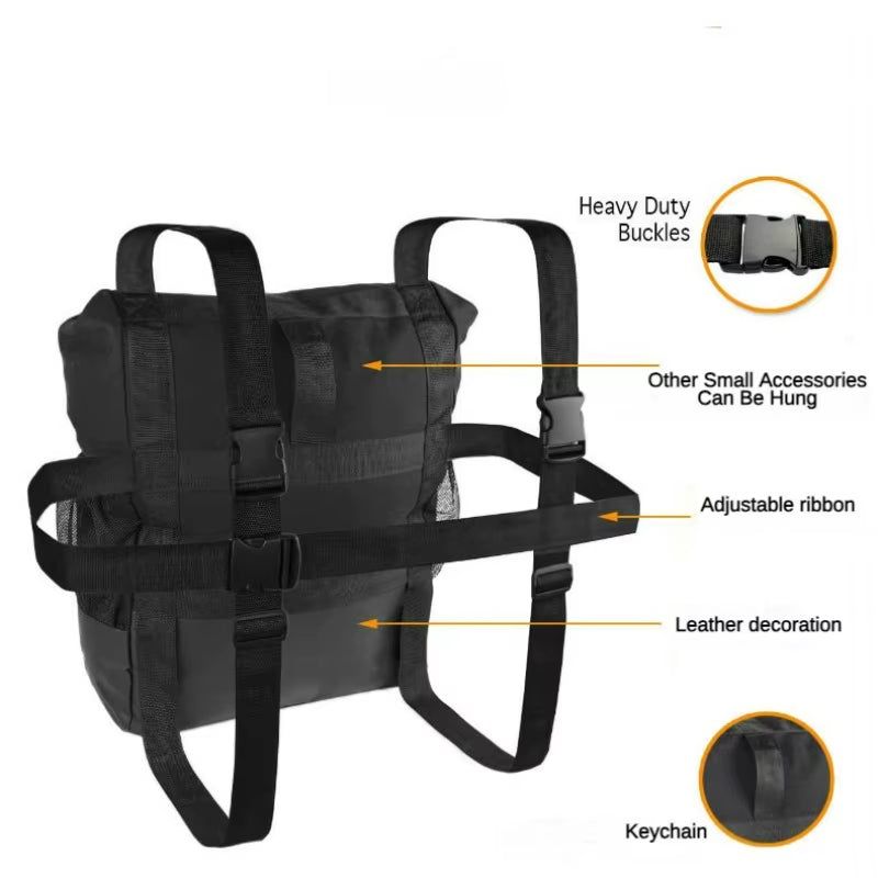 Spare Tire Storage Bag for Trucks & SUVs - Off-Road Garbage & Tool Organizer