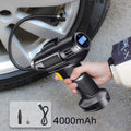 Car Air Compressor USB Rechargeable Cordless Tire Inflator Portable Air Pump