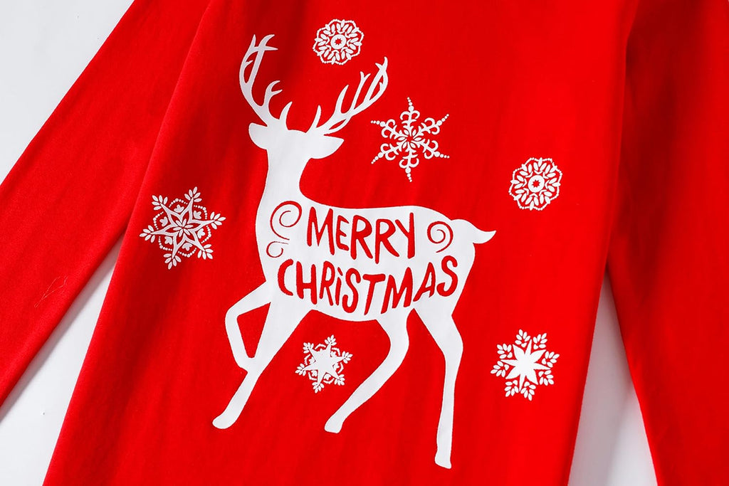 Kikizye Christmas Family Matching Pajamas Family Holiday Pjs Matching Sets