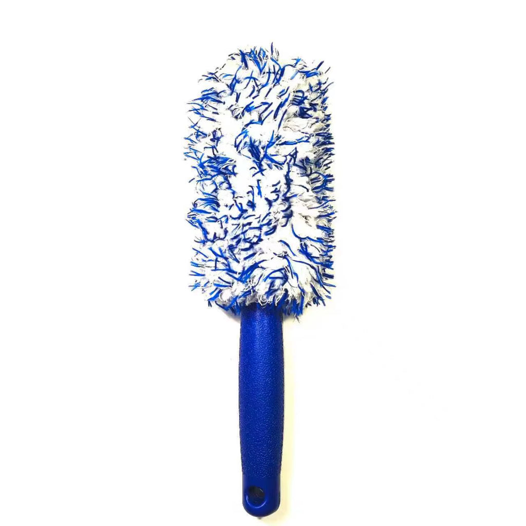 Super Plush Microfiber Tire Rim and Wheel Hub Cleaning Brush for Automotive Care
