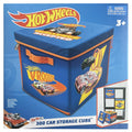 Hot Wheels Zipbin 300-Car Storage Cube and Playmat - Durable Toy Organizer