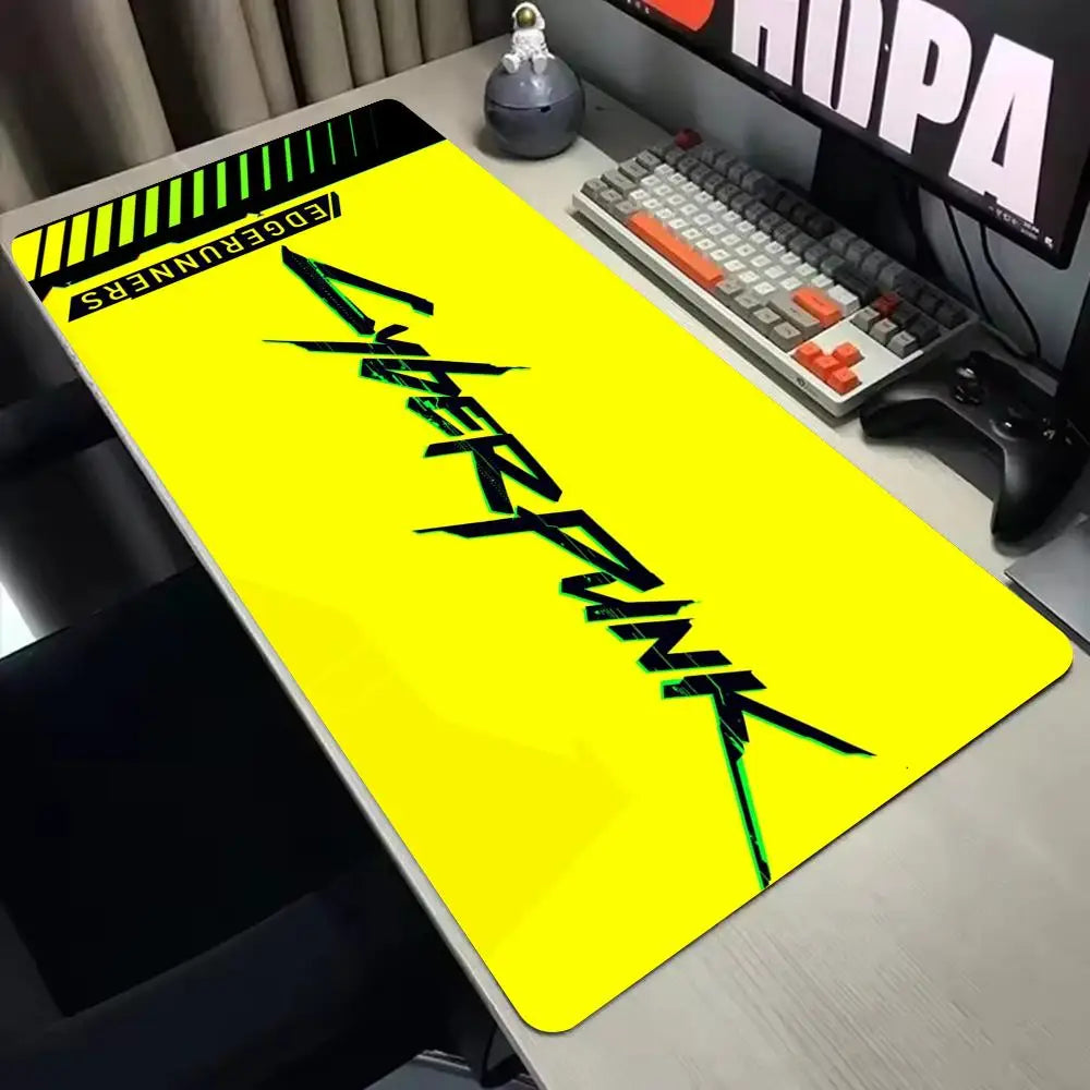 Cyberpunk 2077 Gaming Mousepad - XXL Desk Mat for Enhanced Gaming Experience