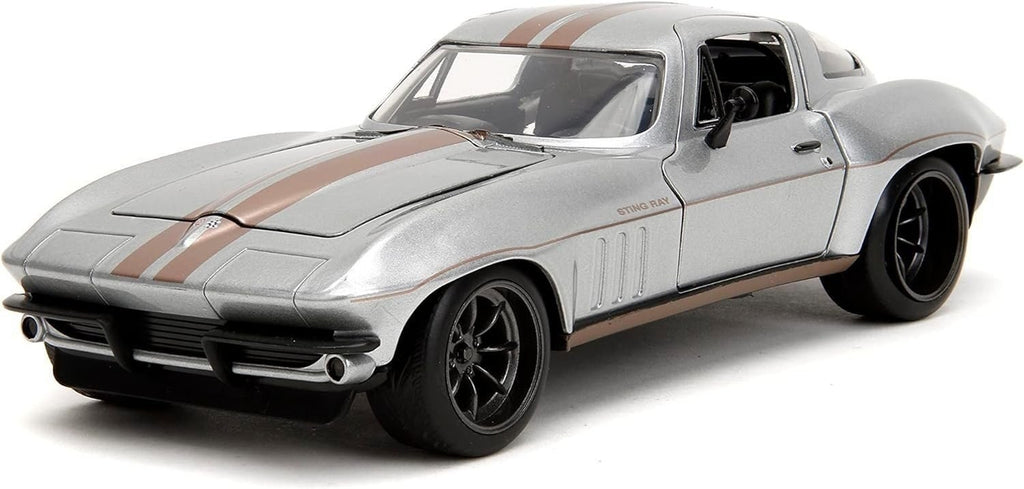 Big Time Muscle 1:24 Scale Die-Cast Model of 1966 Chevrolet Corvette Stingray
