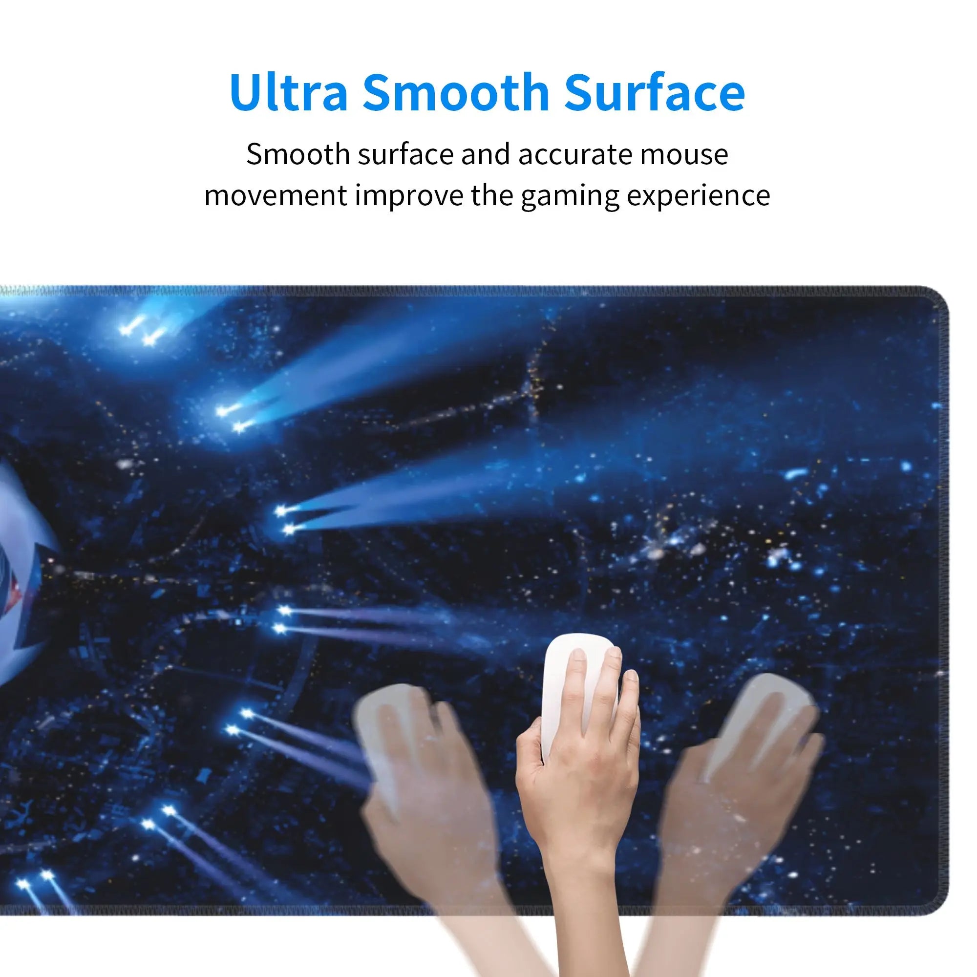 Large Anime Football Cartoon Mouse Pad - Custom Non-Slip Desk Mat for PC Gaming and Keyboard Use