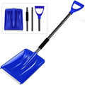 42.5 In. Aluminum Handle Aluminum Snow Shovel, Portable Foldable Lightweight for Car Driveway Garden Emergency